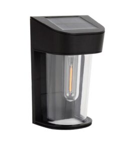 СОЛАРНА LED ГРАДИНСКА СТЕННА ЛАМПА SOLUX-F 1W 20Lm 3000K IP44 3210310 VITO