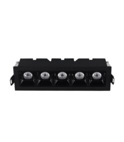 СПОТ ОСВЕТИТЕЛ ЗА ВГРАЖДАНЕ ICECUBE-10 10W 940Lm 3000K (ТОПЛА СВЕТЛИНА) 148x45mm ЧЕРЕН 2102960 VITO