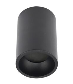 СПОТ ЗА ПОВЪРХНОСТЕН МОНТАЖ HOLA GU10 Ø106X70 ЧЕРЕН