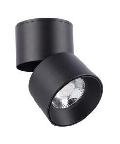 LED СПОТ ЗА ПОВЪРХНОСТЕН МОНТАЖ LAZY-10 10W 950Lm COB 4000K Ø72X98 ЧЕРНО 2102870 VITO