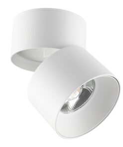 LED СПОТ ЗА ПОВЪРХНОСТЕН МОНТАЖ LAZY-20 20W 1900Lm COB 4000K Ø93X110 БЯЛО 2102930 VITO