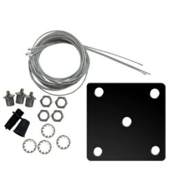 КВАДРАТЕН HANGING SET HSS 4*1.5M ЧЕРЕН FOR ALL FINESSE R FIXTURES 2026420 VITO