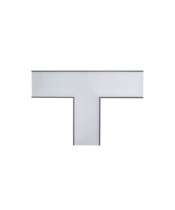 Т-КОНЕКТОР 90° ЗА ЛИНЕЕН ОСВЕТИТЕЛ PROFILED SL1 250x250x53mm 9W 3000K (ТОПЛА СВЕТЛИНА) TETRIS 2  ЧЕРЕН ЦВЯТ 2429380 VITO