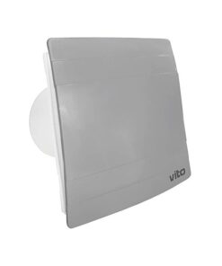 EXHAUST FAN Φ100x94mm 12W 100m3/h 35Db СИВ VENTI FLAT 8005170 VITO