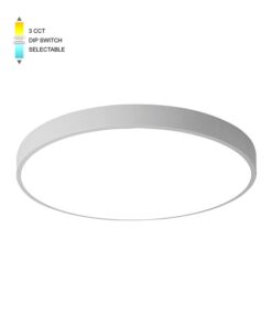 LED CEILING КРЪГЪЛ LIGHTING FIXTURE FINESSE R1-35 φ400*H50 35W 3xCCT-DIP КЛЮЧ БЯЛ 2026070 VITO