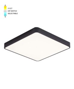 LED CEILING КВАДРАТЕН LIGHTING FIXTURE FINESSE S1-25 300*300*H50 25W 3xCCT-DIP КЛЮЧ ЧЕРЕН 2026180 VITO, OPTION HANGING SET 202641