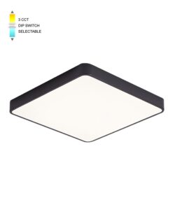 LED CEILING КВАДРАТЕН LIGHTING FIXTURE FINESSE S1-45 500*500*H50 45W 3xCCT-DIP КЛЮЧ ЧЕРЕН 2026200 VITO, OPTION HANGING SET 202641