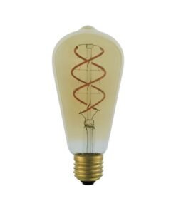 LED FILAMENT КРУШКА VINTAGE ST64 4W 400Lm E27 2200K (ТОПЛА СВЕТЛИНА) 1519190 VITO