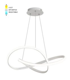 Бял ключ Vito Lighting H180 за дома и офиса
