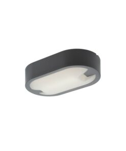 LED OUTDOOR BULKHEAD ORI-B8 15W 1260Lm 4000K (НЕУТРАЛНА СВЕТЛИНА) IP65 215x125x59mm СИВ 2025650 VITO