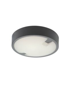 LED ВЪНШЕН ТЕХНИЧЕСКИ ОСВЕТИТЕЛ ORI-C6 18W 1314Lm 4000K (НЕУТРАЛНА СВЕТЛИНА) IP65 Φ220x65mm СИВ ЦВЯТ 2025640 VITO