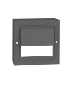 LED ВЪНШЕН ОСВЕТИТЕЛ ЗА СТЪПАЛА ADRIA ST2P 6W 150Lm 4000K (НЕУТРАЛНА СВЕТЛИНА) IP65 135x135x52mm ПЛАСТМАСА, ЦВЯТ АНТРАЦИТ 323065