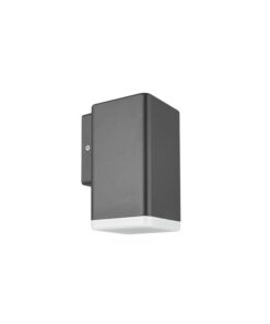 LED ФАСАДЕН АПЛИК ADRIA SQL1 4W 260Lm 4000K (НЕУТРАЛНА СВЕТЛИНА) IP65 76x155x99mm ЦВЯТ АНТРАЦИТ 3230570 VITO