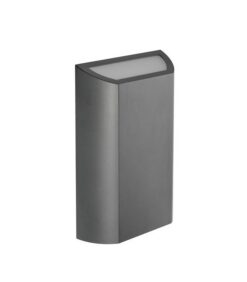 LED ФАСАДЕН АПЛИК ADRIA UD2 8W 360Lm 4000K (НЕУТРАЛНА СВЕТЛИНА) IP65 220x113x51mm ДВУПОСОЧНO ОСВЕТЯВАНЕ ЦВЯТ АНТРАЦИТ 3230560 VI