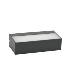 LED ФАСАДЕН АПЛИК ADRIA WL2 10W 650Lm 4000K (НЕУТРАЛНА СВЕТЛИНА) IP65 170x80x46mm ДВУПОСОЧНО ОСВЕТЯВАНЕ ЦВЯТ АНТРАЦИТ 3230470 VI