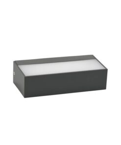 LED ФАСАДЕН АПЛИК ADRIA WL2 10W 650Lm 4000K (НЕУТРАЛНА СВЕТЛИНА) IP65 170x80x46mm ДВУПОСОЧНО ОСВЕТЯВАНЕ ЦВЯТ АНТРАЦИТ 3230470 VI