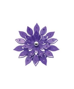 LED СПОТ ЗА ВГРАЖДАНЕ FORMATO F2 FLOWER 3W 240Lm 4200K (НЕУТРАЛНА СВЕТЛИНА) Φ125x65mm PURPLE 2012400 VITO