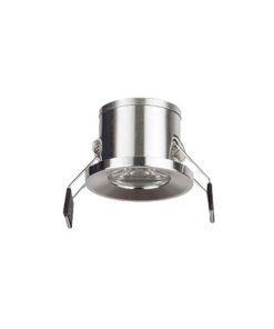 LED СПОТ ЗА ВГРАЖДАНЕ RITA 2 КРЪГЪЛ 1W 98Lm 3000K (ТОПЛА СВЕТЛИНА) Φ31x22mm ХРОМ 2021580 VITO