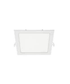 LED КВАДРАТЕН ТЪНЪК ПАНЕЛ ЗА ВГРАЖДАНЕ LENA-SX 165x165x20mm 12W 1140Lm 4000K (НЕУТРАЛНА СВЕТЛИНА) БЯЛ ЦВЯТ 2024100 VITO МОНТАЖЕН