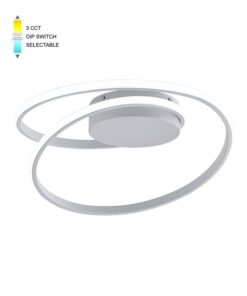 LED ЗА ВЪНШЕН МОНТАЖ LIGHTING FIXTURE RING 38 φ460*H120 38W 3xCCT-DIP КЛЮЧ БЯЛ 2026380 VITO