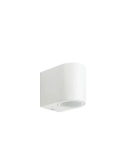 ФАСАДЕН АПЛИК SPIDER 1D GU10 98x80x67mm IP44 АЛУМИНИЙ БЯЛ ЦВЯТ 3230430 VITO
