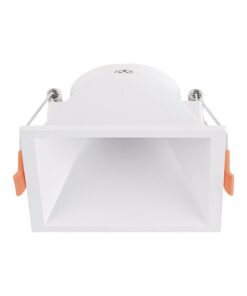 PLASY-S GU10 Φ83x83MM БЯЛ 220V КВАДРАТЕН SPOT FIX. 2026990 VITO