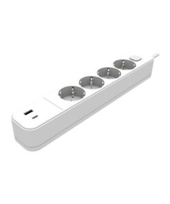 UNICO-4 1.5M 3G1.0 КАБЕЛ WITH КЛЮЧ USB БЯЛ РАЗКЛОНИТЕЛ 8002480 VITO