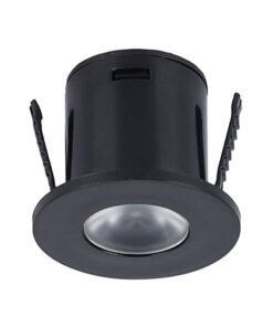 ZANZI-P 1W 3000K Φ30MM ЧЕРЕН 220V MINI LED SPOT 2026830 VITO