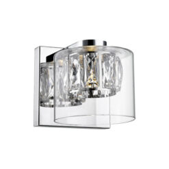 LED Аплик GEM W0389-01A-B5AC 5W 3000K хром