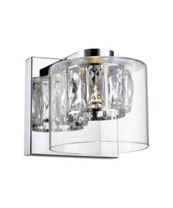 LED Аплик GEM W0389-01A-B5AC 5W 3000K хром