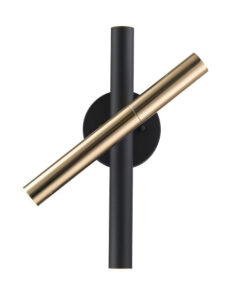 Аплик LOYA W0461-03N-P7SD 3x5W 3000K черен/злато