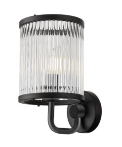 Аплик SERGIO W0528-01F-P7AC 1xE14 черен