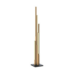 LED Лампион ELIOT ML4980-5-3BMT 21W 3000K черен/дърво