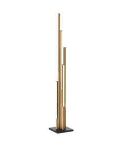 LED Лампион ELIOT ML4980-5-3BMT 21W 3000K черен/дърво