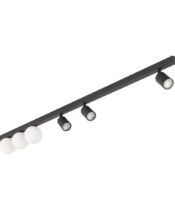 Осветително тяло за таван VOX 10003 3xGU10 + 3xG9 черен