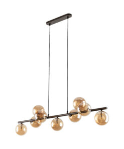 Полилей ESTERA 4340 9xE27 кафяв