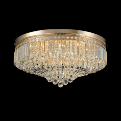 AMELIA ОСВЕТИТЕЛНО ТЯЛО ЗА ТАВАН 18XE27 МЕСИНГ D800XH300mm
