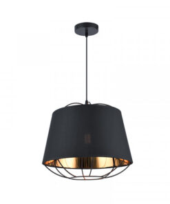 ANDREA ПЕНДЕЛ 1xE27 ЧЕРЕН/ЗЛАТО