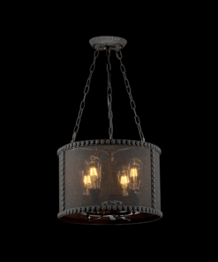 CARTER ПОЛИЛЕЙ 4XE27 ЧЕРЕН D370mm