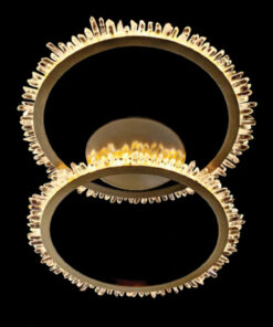 CORONA LED CEILING LAMP 34W 3000K, GOLD