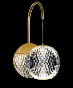 DIAMOND LED WALL LAMP 4.2W 3000K, GOLD