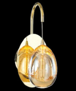 GOLDEN EGG LED WALL LAMP 4.8W 3000K, GOLD