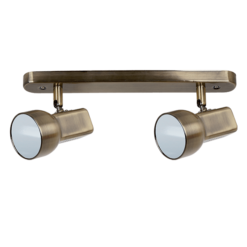 JIM СПОТ 2XE27 АНТИЧЕН МЕСИНГ L360mm