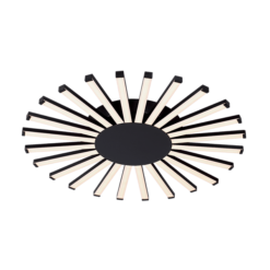 JOSEY LED ОСВЕТИТЕЛНО ТЯЛО ЗА ТАВАН 96W / 3000K D575XH50mm ЧЕРНО