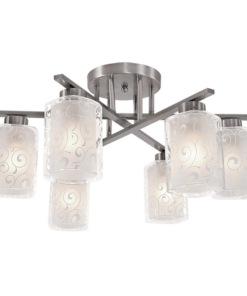 LEXI ПОЛИЛЕЙ 6XE27 САТЕН НИКЕЛ