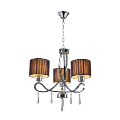 LILLY ПOЛИЛЕЙ 3XE27 ХРОМ D550X540mm