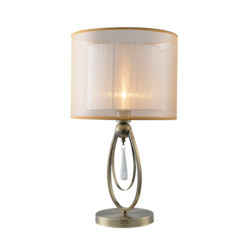 MERY НАСТОЛНА ЛАМПА 1XE27 АНТИЧЕН МЕСИНГ D320X570mm