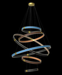 PRESTIGE LED PENDANT 390W 3000K, MULTICOLOURED