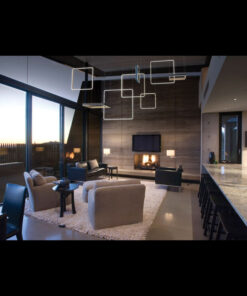 PRESTIGE LED PENDANT 458W 3000K, MULTICOLOURED