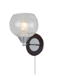 RENY АПЛИК 1XE27 ВЕНГЕ/ХРОМ